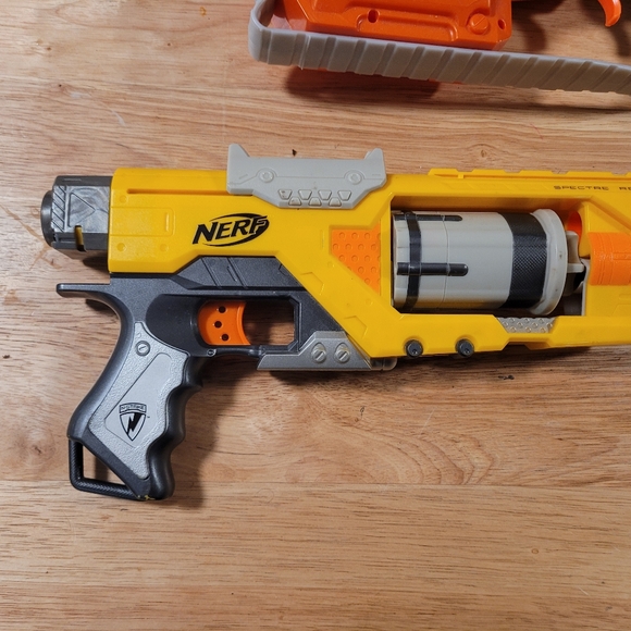 Nerf. Lot of 4 guns with nerf darts. FlipFury. Rev-5. TWO Mini dart. - Picture 5 of 8